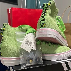 Adidas Nizza Green High-Top Sneakers